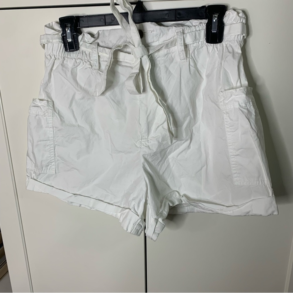 Urban Outfitters Paper Bag Gathered Tie Shorts